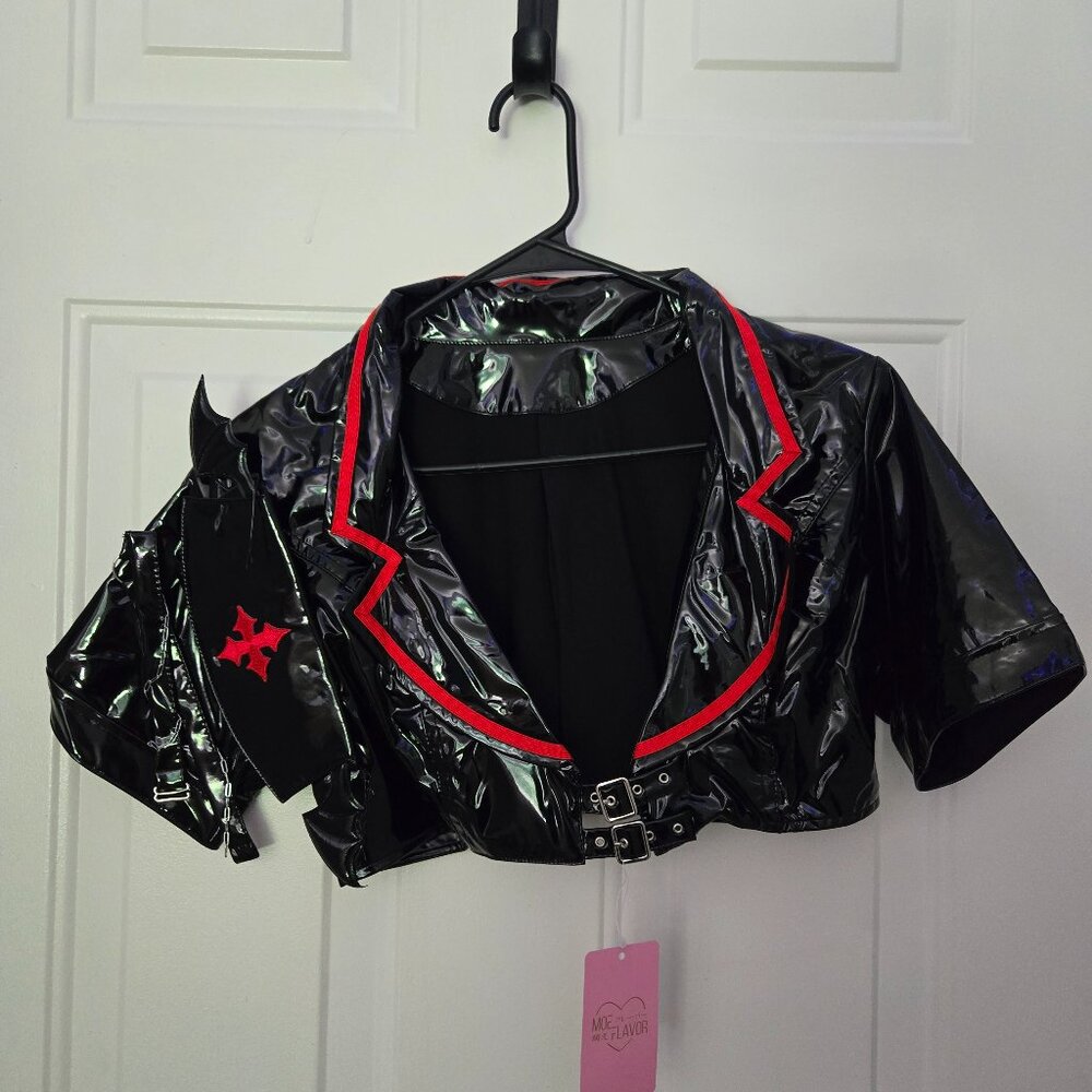 BNWT MoeFlavor Succubus Nurse Top